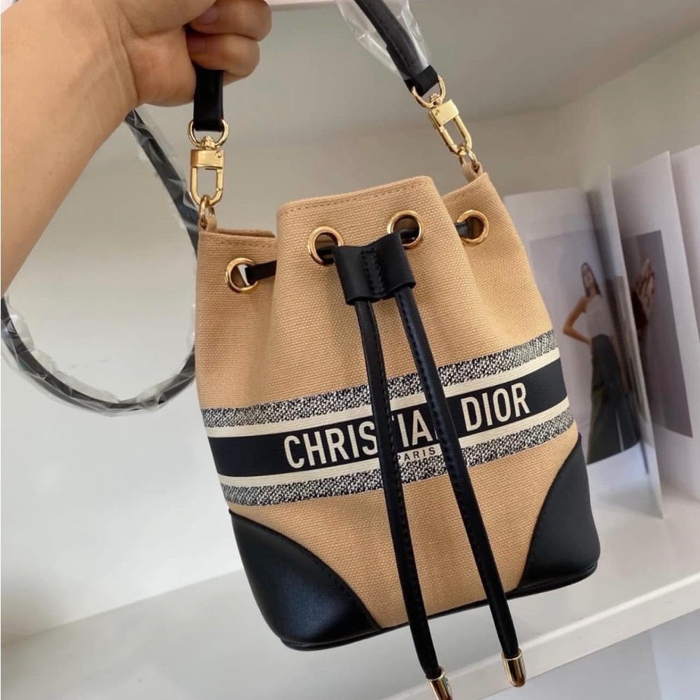 Authentic Brand new Dior beauty bucket bag Mesurement  (7” x 7”) LAST STOCK - Picture 2 of 3